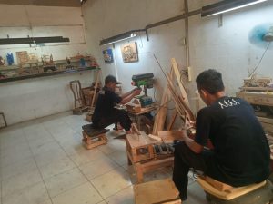 Warga binaan Lapas IIA Karawang